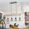 Soungou pendant light Ecru, black, 4-light sources