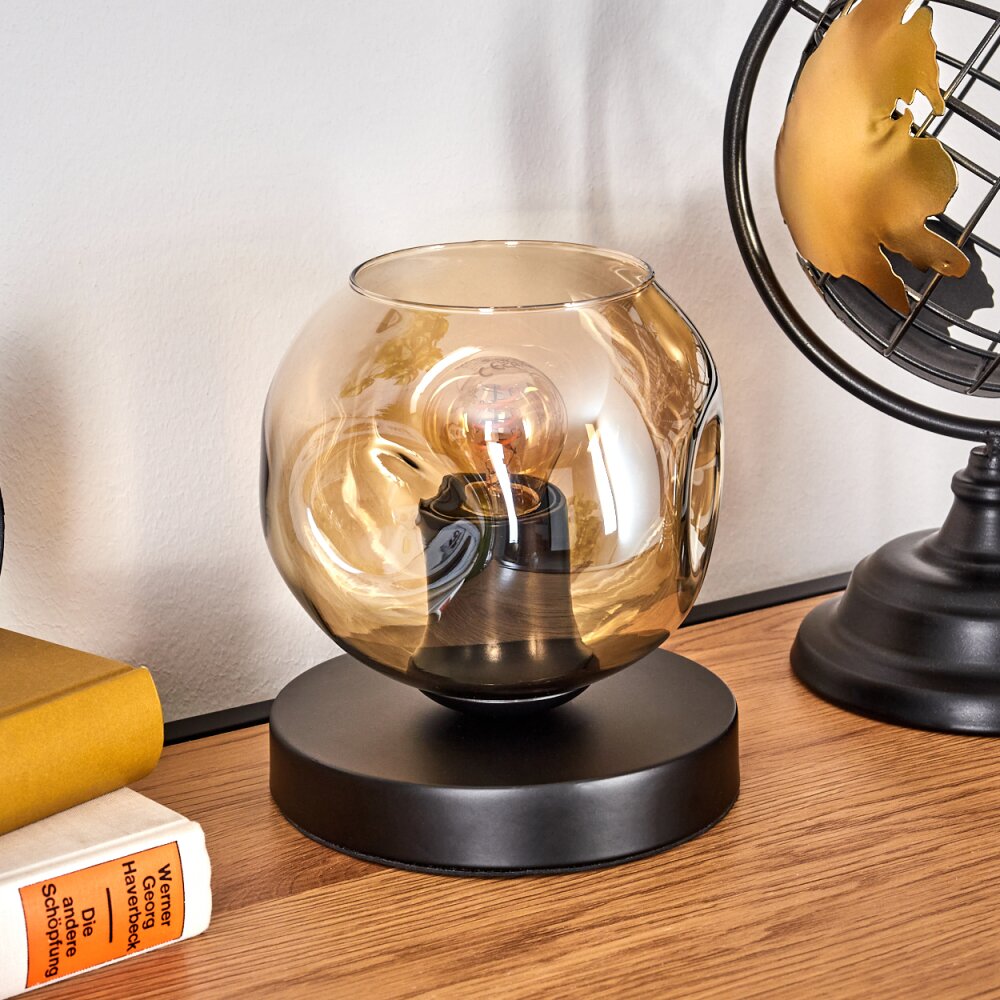Ripoll table lamp black, 1-light source