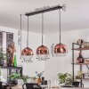 Ripoll hanging light black, 3-light sources