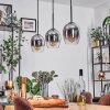 Vevino pendant light black, 3-light sources