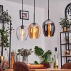 Vevino pendant light black, 3-light sources