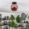 Ripoll ceiling light coppery, 1-light source