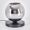 Koyoto table lamp 20 cm chrome, 1-light source