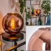 Apedo table lamp coppery, 1-light source