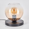 Apedo table lamp Amber, clear, 1-light source