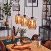 Vevino pendant light black, 3-light sources