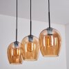 Vevino pendant light black, 3-light sources