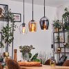 Vevino pendant light black, 3-light sources