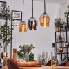 Vevino pendant light black, 3-light sources