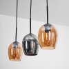 Vevino pendant light black, 3-light sources