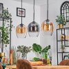 Vevino pendant light black, 3-light sources