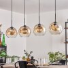 Ripoll hanging light black, 4-light sources