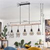 Soungou pendant light Ecru, black, 5-light sources