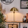 Mushroom Shaped  Sandvig table lamp brass, black, 1-light source