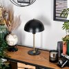 Mushroom Shaped  Sandvig table lamp gold, black, 1-light source