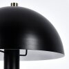 Mushroom Shaped  Sandvig table lamp gold, black, 1-light source