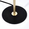 Mushroom Shaped  Sandvig table lamp gold, black, 1-light source