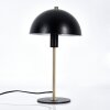 Mushroom Shaped  Sandvig table lamp gold, black, 1-light source