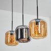 Lauden pendant light black, 3-light sources