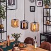 Lauden pendant light black, 3-light sources