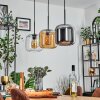 Lauden pendant light black, 3-light sources