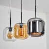 Lauden pendant light black, 3-light sources