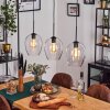 Vevino pendant light clear, 3-light sources