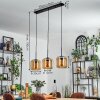 Lauden pendant light Amber, 3-light sources