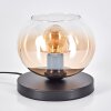 Apedo table lamp Amber, clear, 1-light source