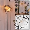 Gudmuntorp floor lamp black, 1-light source