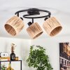 Granja ceiling light black, 3-light sources