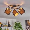 Bassagoda ceiling light black, 3-light sources