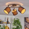 Bassagoda ceiling light black, 3-light sources