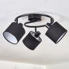 Bassagoda ceiling light black, 3-light sources