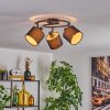 Bassagoda ceiling light black, 3-light sources