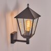 Anfei outdoor wall light black, 1-light source