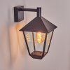 Anfei outdoor wall light black, 1-light source