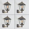 Anfei outdoor wall light brown, gold, 1-light source