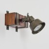 Pehefito ceiling light dark brown, grey, green, 1-light source