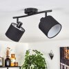 Bassagoda ceiling light black, 2-light sources