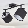 Bassagoda ceiling light black, 2-light sources