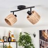 Granja ceiling light black, 2-light sources