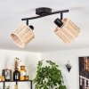 Cavaca ceiling light black, 2-light sources