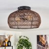 Brandala ceiling light black, 2-light sources