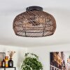 Brandala ceiling light black, 2-light sources