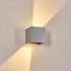 Tamarin outdoor wall light, Up & Down Light, wall light LED grey, silver, 1-light source