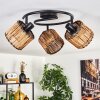 Cando ceiling light black, 3-light sources