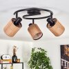 Kinnared ceiling light black, 3-light sources