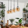 Vevino pendant light black, 4-light sources