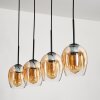 Vevino pendant light black, 4-light sources